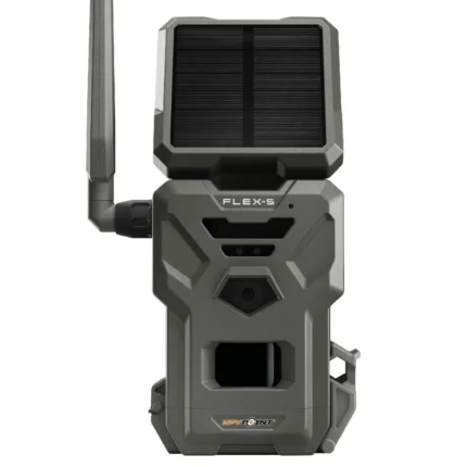 SPYPOINT FLEX-S solar cellular trail camera with integrated solar panel