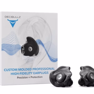 DECIBULLZ Custom Molded Professional HIGH-FEDILITY Ear Plugs