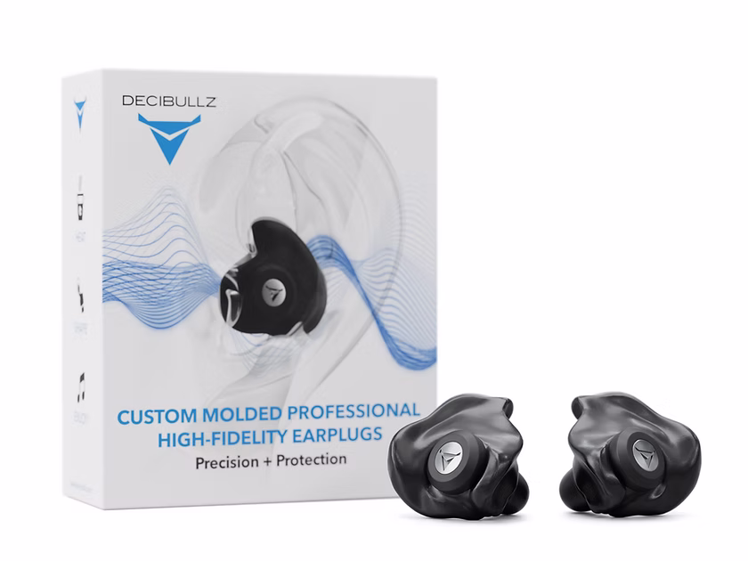 DECIBULLZ Custom Molded Professional HIGH-FEDILITY Ear Plugs