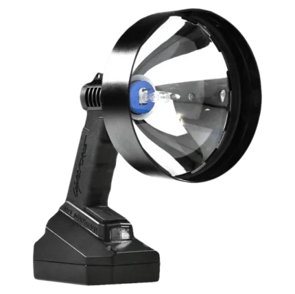 Lightforce Enforcer 140mm LED handheld light with red filter