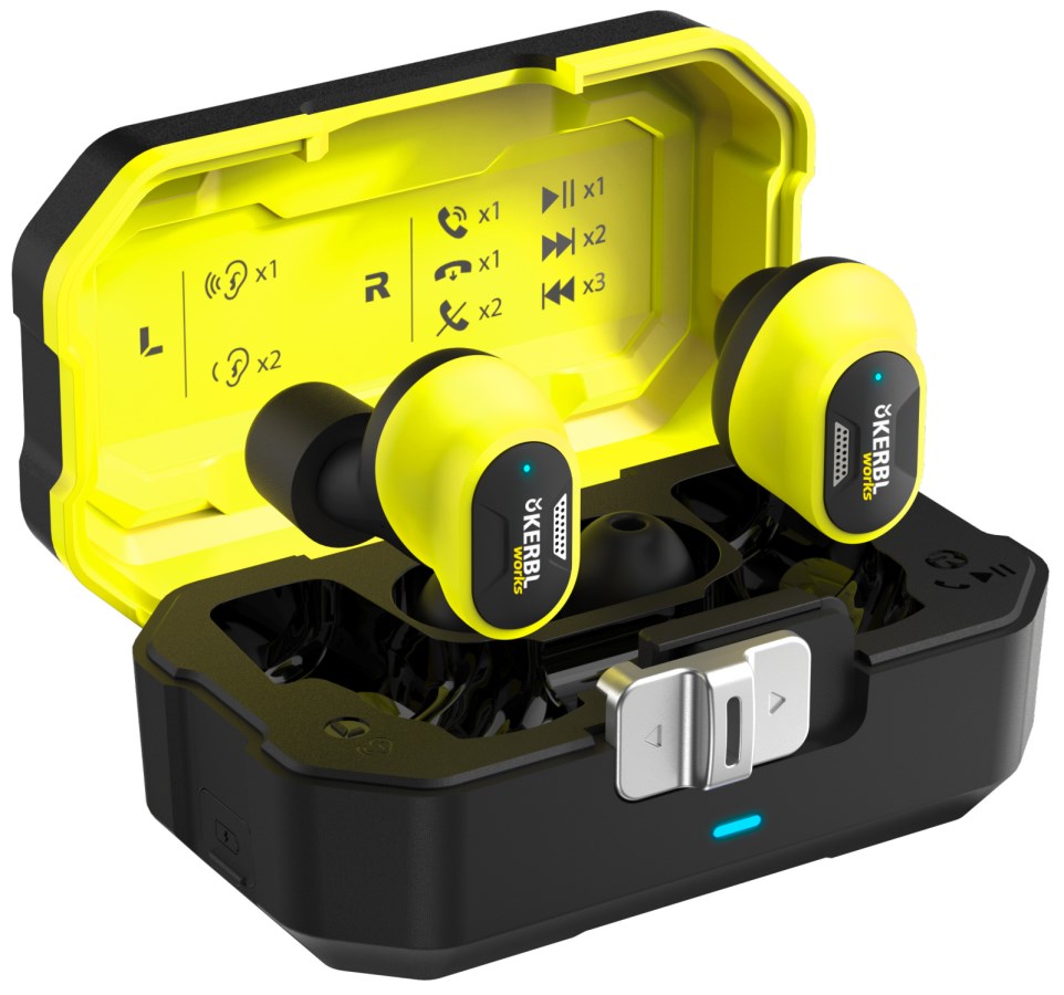 KERBL Works BUDS BT Bluetooth Hearing Protection - Image 3