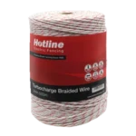 Hotline braided polywire 500m 9 strand electric fence wire 47B9-500