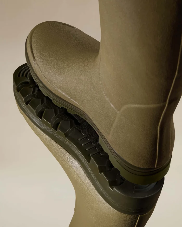 le-chameau-mens-vierzonord-neoprene-lined-wellington-boot-1498-B200-green-cutout-sole-08 le-chameau-mens-vierzonord-neoprene-lined-wellington-boot-1498-B200-green-cutout-sole-08