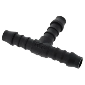 8mm Black Tee Connector