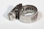 Stainless Steel Gas Hose Jubilee Clip for compatible 8mm hose
