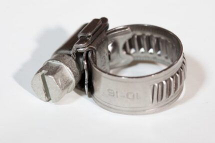 Stainless Steel Gas Hose Jubilee Clip for compatible 8mm hose