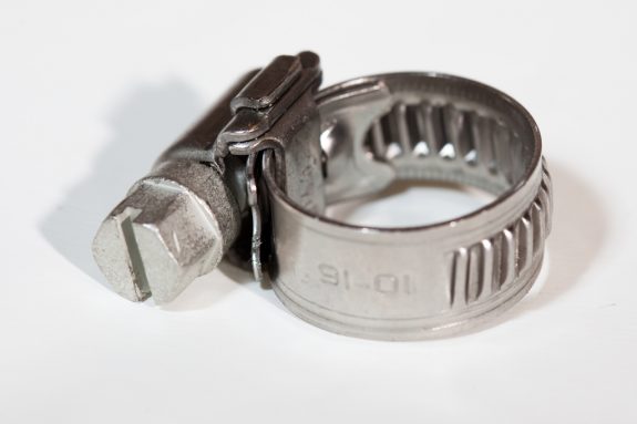 Stainless Steel 8mm Gas Hose Jubilee Clip