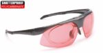 Removable prescription optical insert for Eyelevel Interactive shooting glasses