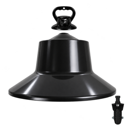 New King Feeder 25kg rain hat with separate handle and bracket
