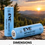 EVE INR18650-35V 3500mAh 3.6V Rechargeable Lithium-Ion Battery - Image 4